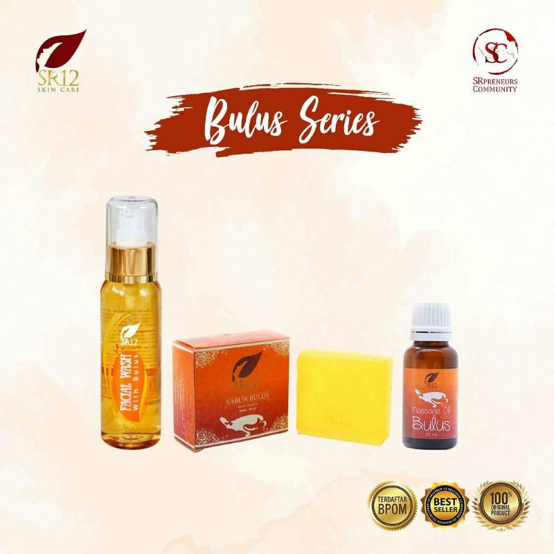 SR12 BULUS SERIES/MINYAK BULUS/SABUN BULUS/FACIAL WASH/