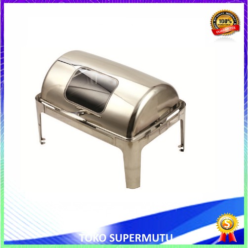 Chafing Dishes CHF-926W Stainless 9 Liter dengan Jendela