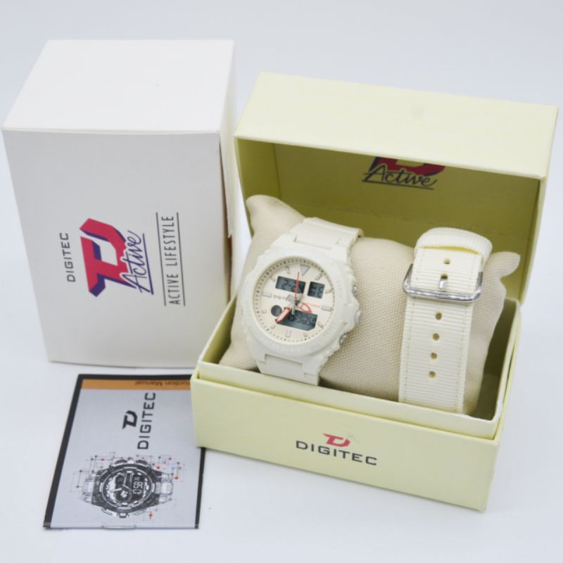 Jam Tangan Wanita Digitec Original DG-3095T Tahan Air Gratis Ongkir COD