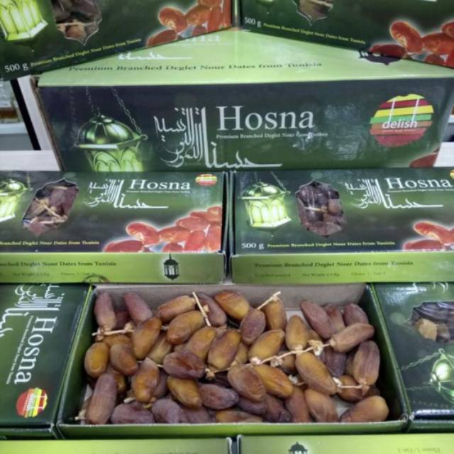 

Kurma Tunisia Hosna 500gram