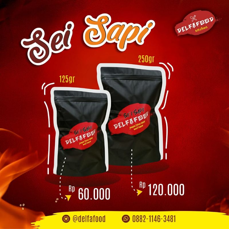 

Sei sapi frozen 250gr