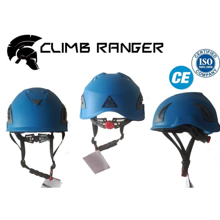 Helm Safety Climbing Biru Merk Climb Ranger