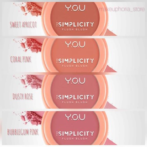 YOU The Simplicity Flush Blush On Ori BPOM Blus