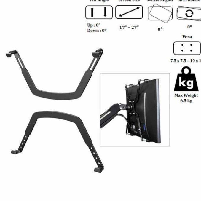 VESA Mount Adapter Extender 17-27 inch penjepit monitor non vesa
