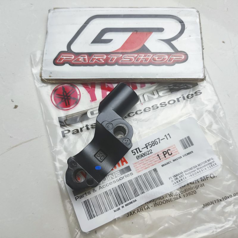 DUDUKAN SPION KANAN HITAM MIO SPORTY SMILE AEROX LEXI NMAX ORIGINAL YAMAHA BRACKET MASTER REM DEPAN XRIDE X-RIDE XEON MIO J M3 SOUL GT DUDUKAN HANDLE HENDEL REM BELAKANG BREKET BRAKET ORI YGP