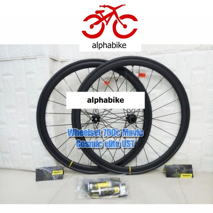 [ORIGINAL] WHEELSET ROADBIKE MAVIC COSMIC ELITE UST DISCBRAKE TA12x142