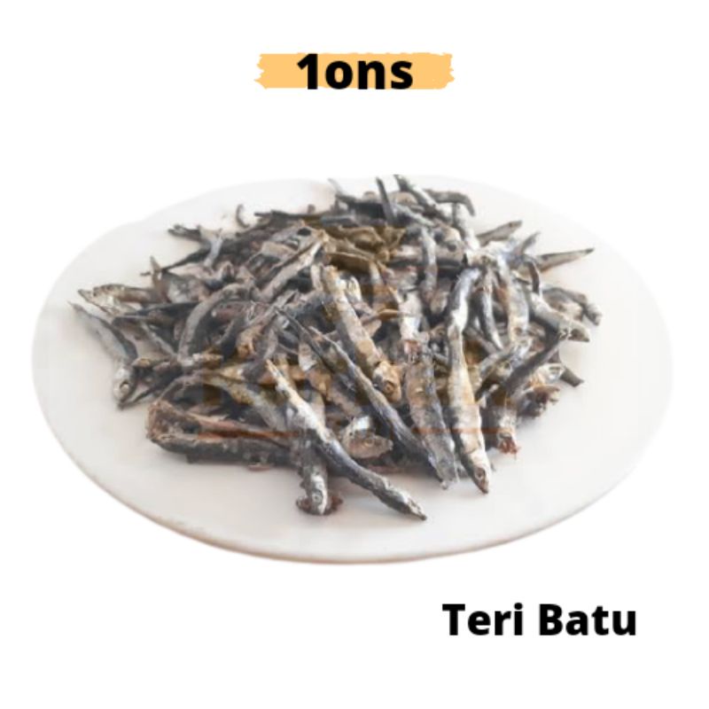 

IKAN ASIN TERI BATU 1 ONS KUALITAS SUPER