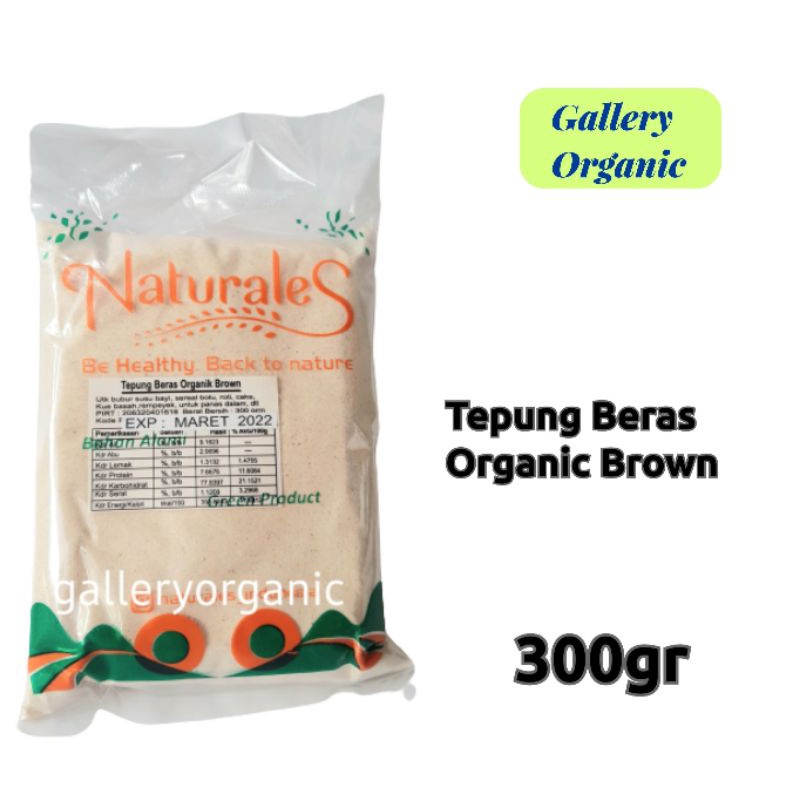 

Tepung Beras Coklat Organik | MPASI | Naturales