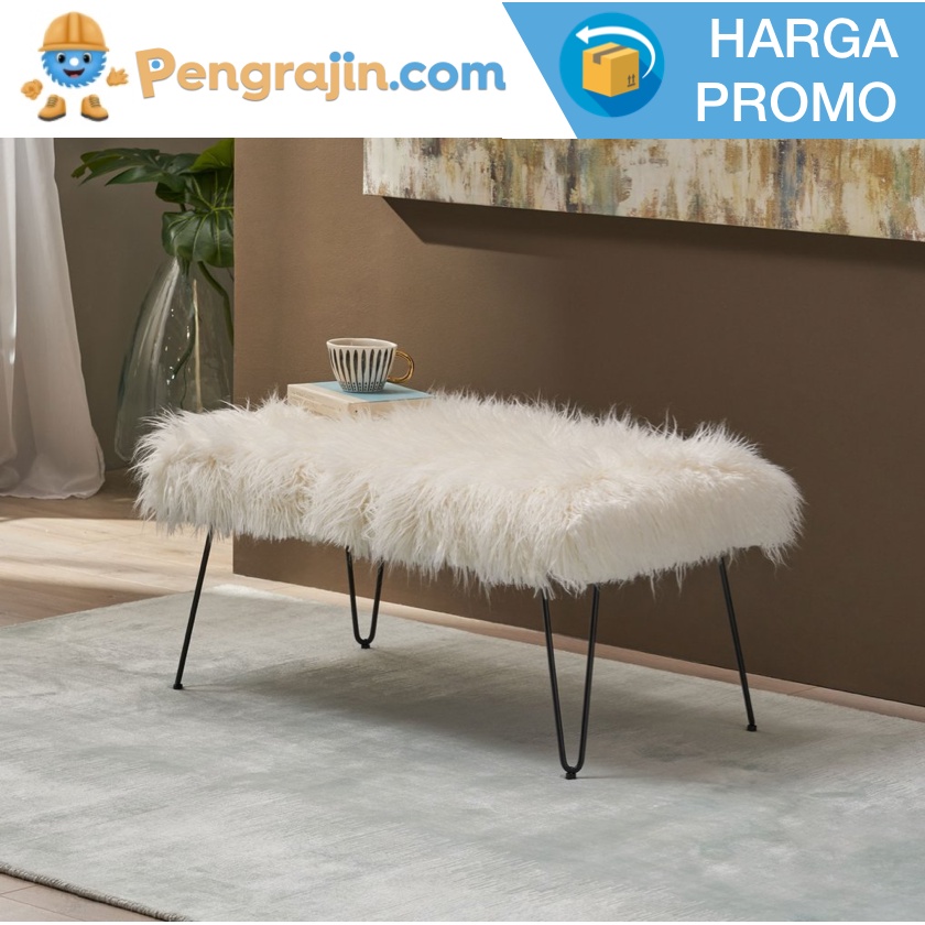 Bangku Panjang / Kursi Tamu / Samping / Stool Modern Minimalis - Agraulis - Pengrajin.com