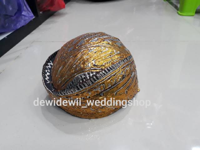 Blangkon Pengantin (Prodo lis / Prodo full Gold / Prodo full Silver), Warna Lengkap