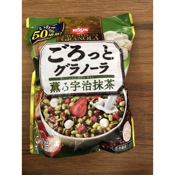 

NISSIN PREMIUM GRANOLA MATCHA