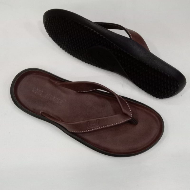 Sandal Kulit Pria Import/ bahan kulit hosana import/
