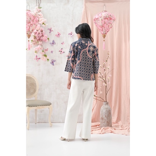 Atasan Batik 262 BNI/ Batik Kimono /Atasan Batik Jumbo