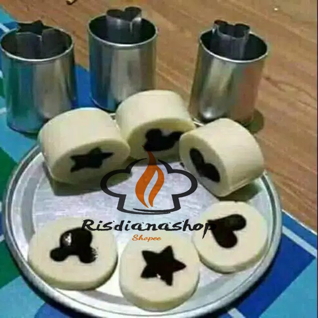 Loyang Puding/Agar Tabung Karakter