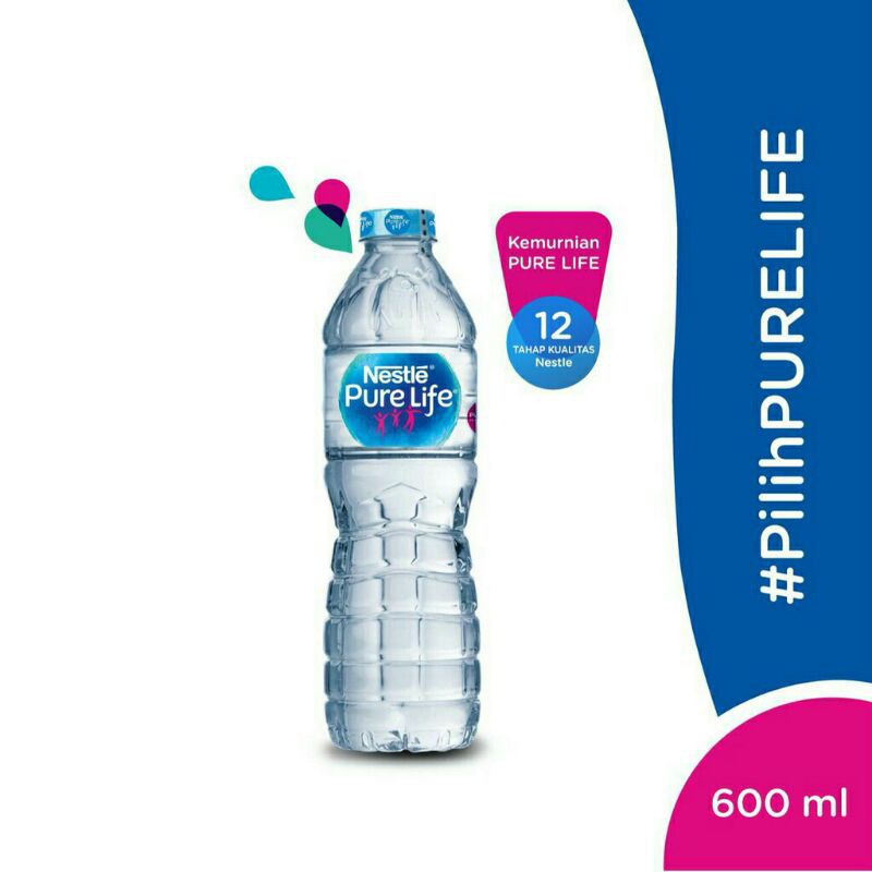 

Nestle Pure Life 600mL / Air Mineral Botol