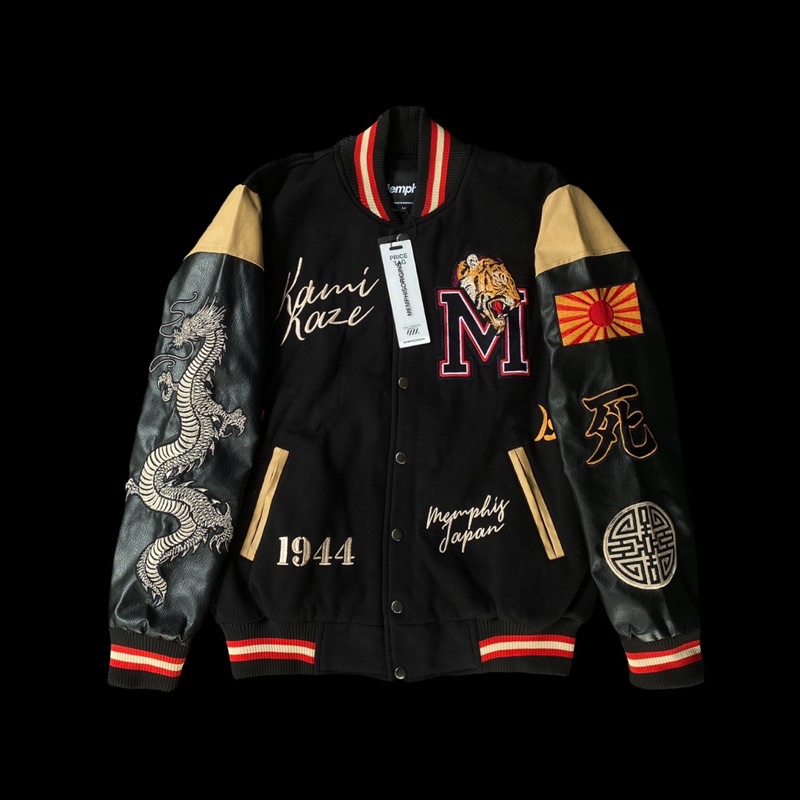 VARSITY KAMIKAZE BLACK MEMPHISORIGINS
