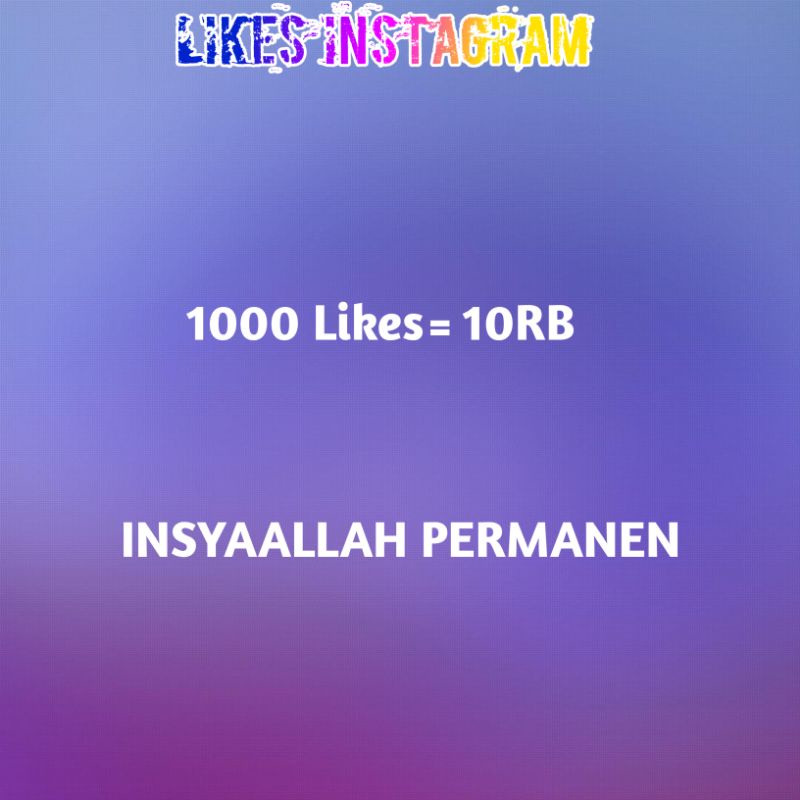 Likes Instagram