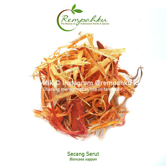 

Rempahku - Kayu SECANG SERUT 1kg Herbal Secang Iris Jamu Sappan Wood