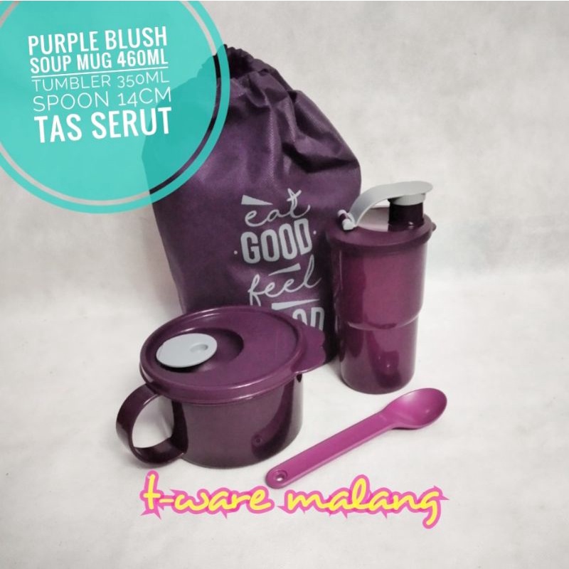 paket bekal red blush, purple blush