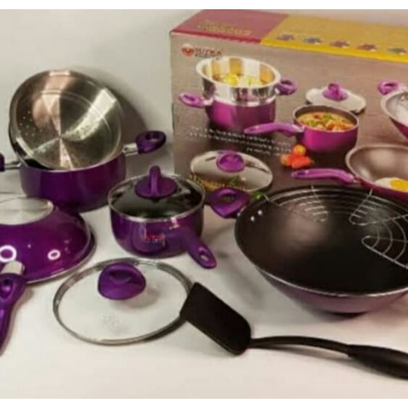 Cookware set 9 pcs supra