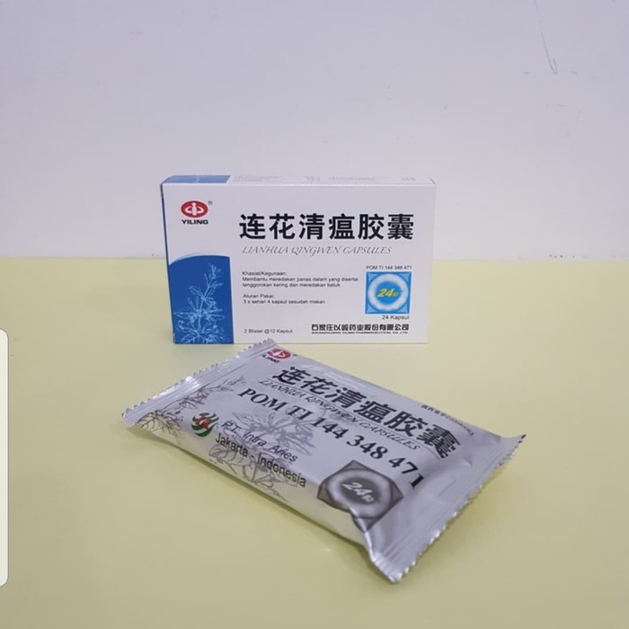 Lianhua Qingwen (BPOM TI 144 348 471 - PT. INTRA ARIES)