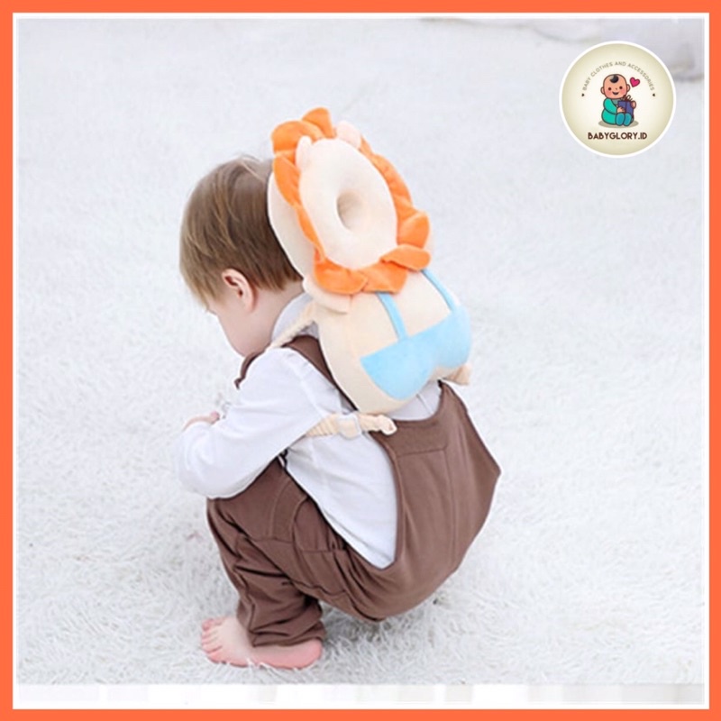 Babyglory.id ✨&quot;FREE BELT&quot; ANIMAL SERIES Bantal Pelindung Kepala Bayi Anti Jatuh / Baby Head Protector Ransel