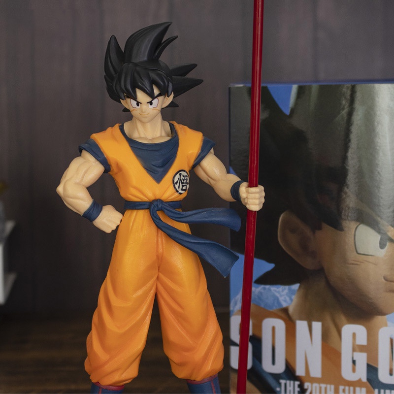 Mainan Action Figure Dragon Ball Son Goku The 20th Anniversary Bahan PVC