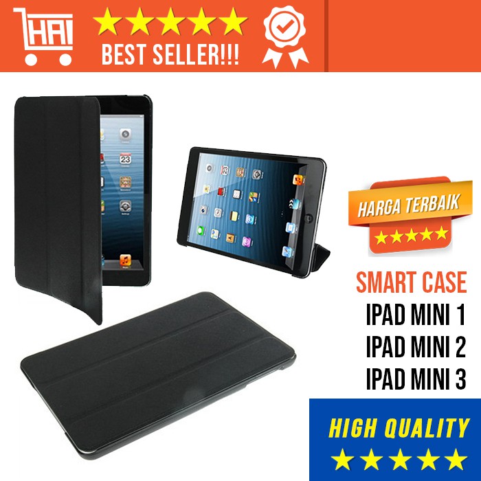 SMARTCASE IPAD MINI 1 2 3 CASING SMART CASE AUTO SLEEP