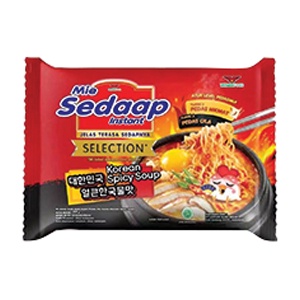 

Mie Sedaap Korean Spicy Soup 77g