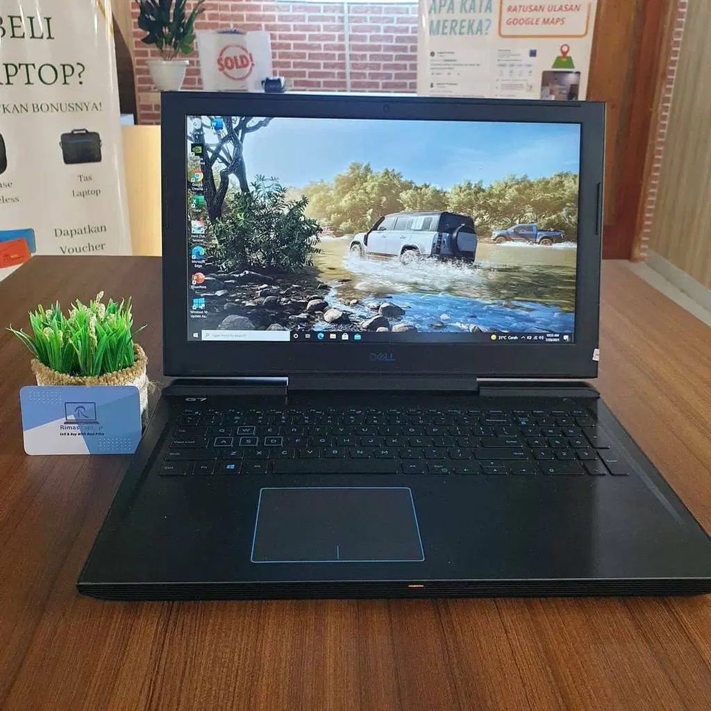 Dell Core i7 RAM 16GB SSD 512GB HDD 1TB Bekas Second
