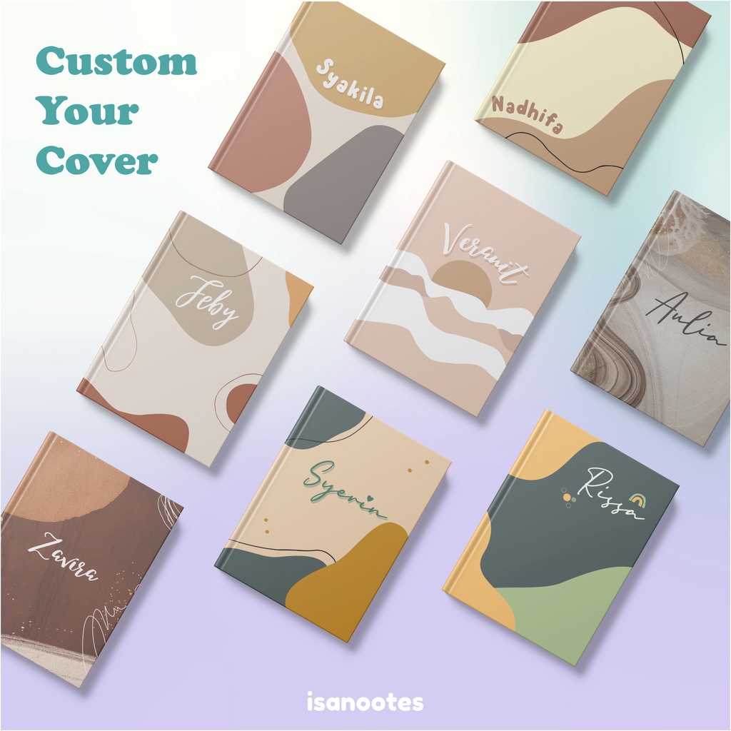 

Notebook Custom Hardcover A5 Jahit Benang - Custom Notebook - Planner - Journal - Agenda - Buku Catatan