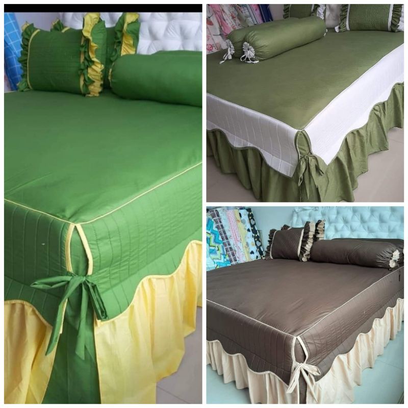 Sprei Polos Rumbai Susun Custom Excelent