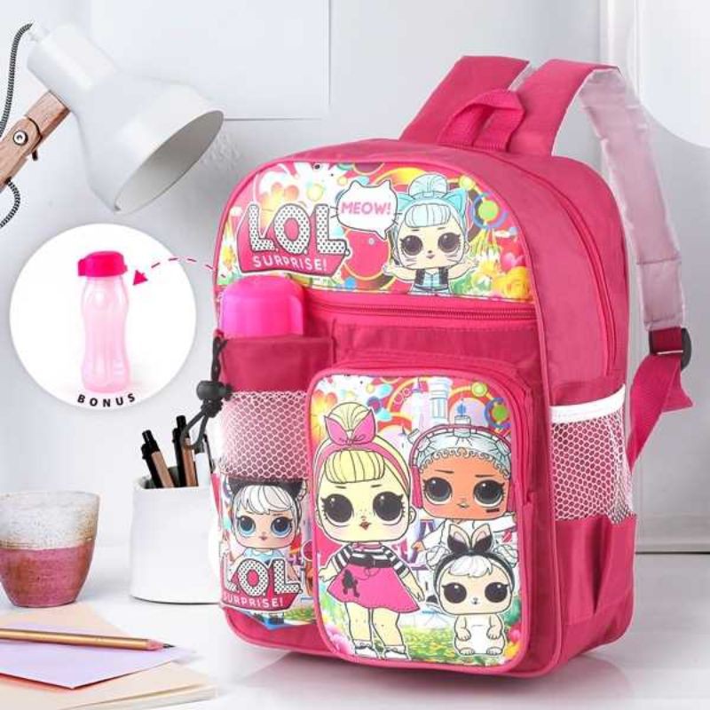 ARGL Tas Ransel Tas Punggung Anak Perempuan Tas LOL Tas Sekolah Anak TK SD