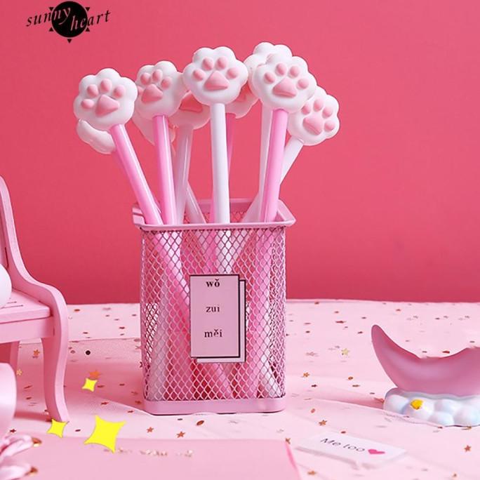 

2 Pcs 0.5mm Hitam Gel Pena Perlengkapan Sekolah Alat Tulis Siswa