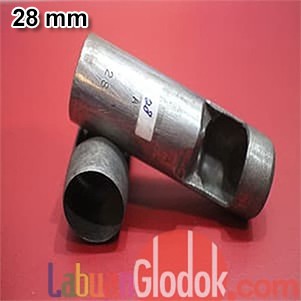

Alat Membuat Lubang 28mm Alat Plong Hollow Punch Mata Besi Plong Pukul/Pembolong 28mm
