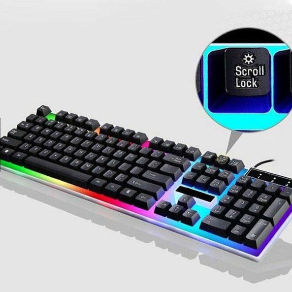 paket mouse Keyboard Combo Gaming RGB LED keyboard rgb murah keyboard game keyboard gamer keyboard gamers keyboard gamen