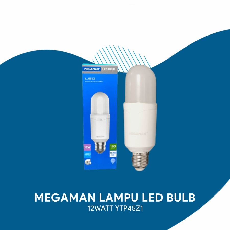 MEGAMAN LAMPU LED BULB 12WATT YTP45Z1