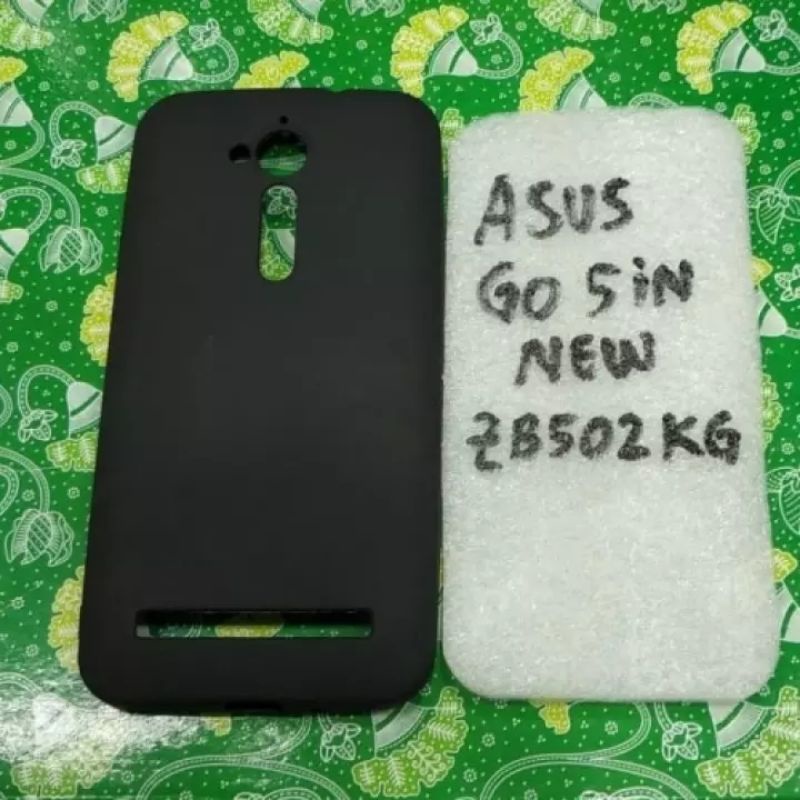 asus zenfone GO 5in new / ZB500KL / ZB502KG / X00AD / X00BD softcase karet murah meriah mantap