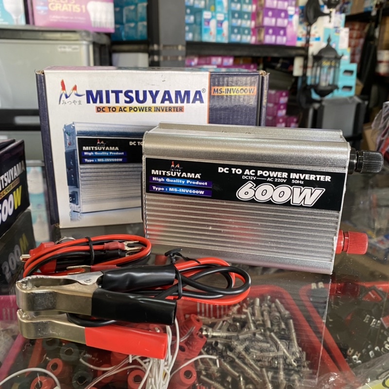 power inverter 600 watt 12 volt ke 220 volt mitsuyama