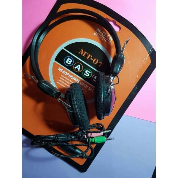 HEADSET M-TECH 07 + MIC