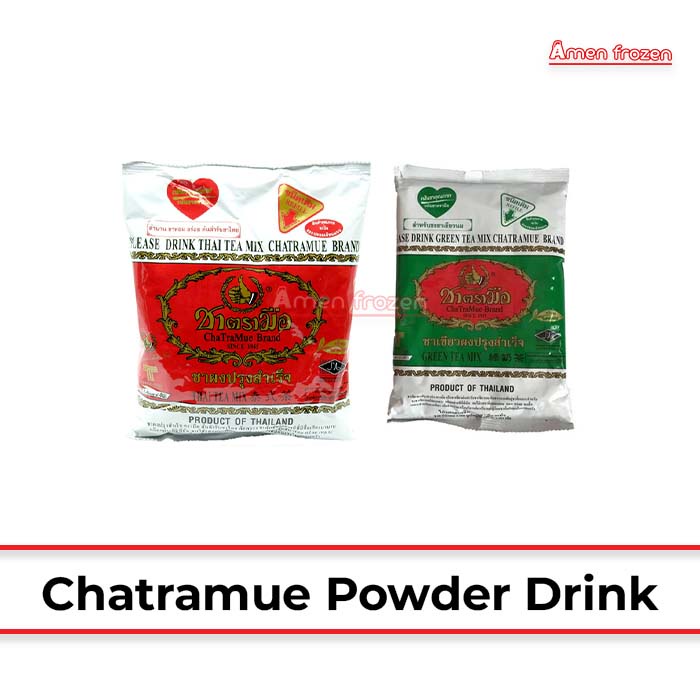 CHATRAMUE GREEN TEA 200 gr/ CHATRAMUE THAI TEA MIX 400 gr