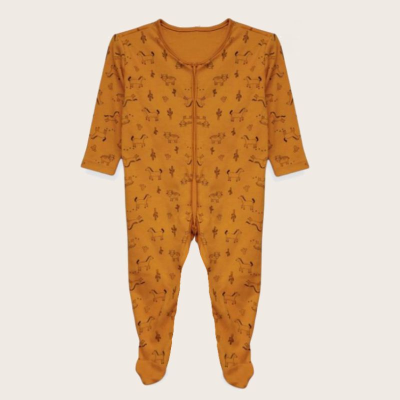 Sleepsuit anak bayi cowok Juniors-Brown kuda