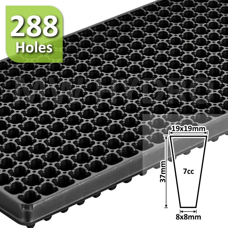 5 Pcs - Tray Semai / Seedling Tray - 288 lubang