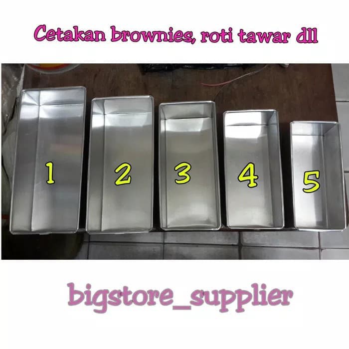 BANTING HARGA LOYANG KUE BROWNIES KUKUS / LOYANG ROTI / LOYANG BOLU UK 18CM T.7CM CKM130