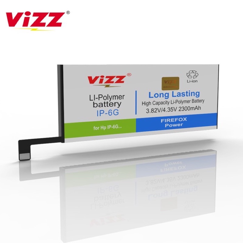 BATERAI BATTERAI BATRE MURAH Vizz Baterai Original Vizz  6 Double Power Vizz