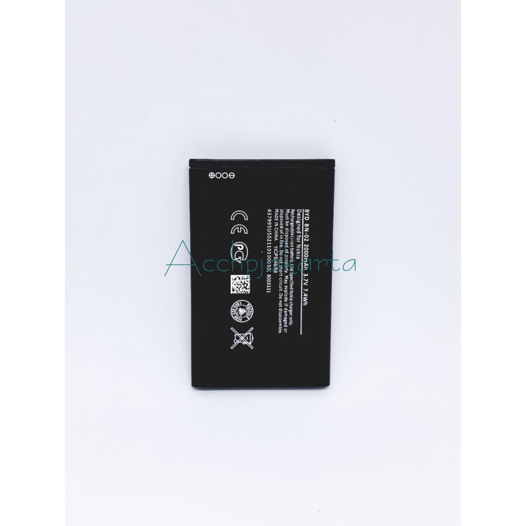 Baterai Batre Nokia XL BN-02 Original 100% - Baterai Batrei Battery Nokia XL BN-02 Ori 100%