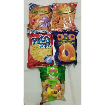 SNACK JADUL MALAYSIA O&O, PICO STIX, P&P 220 gram