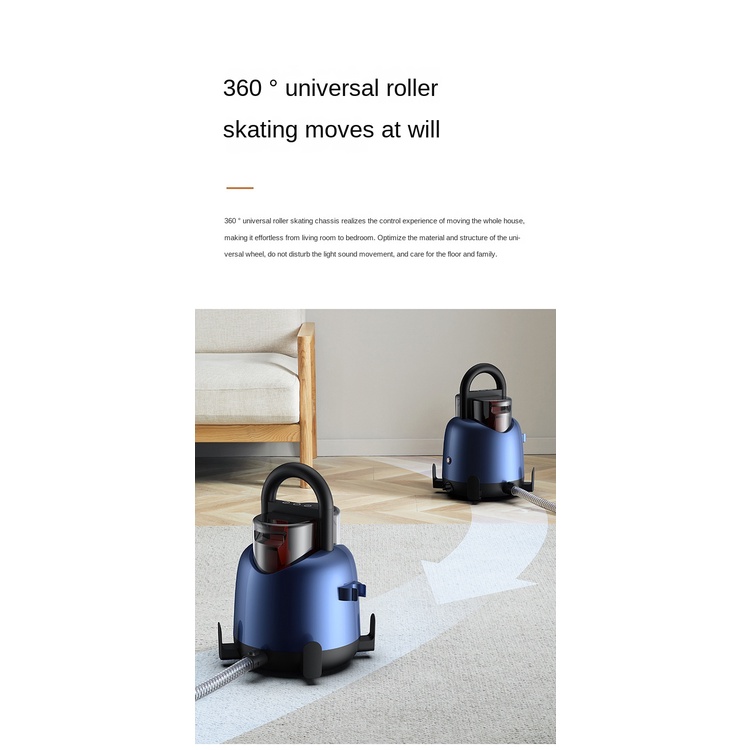 Deerma BY200 Wet and Dry Vacuum Cleaner Mop Noda Bandel Cuci Basah Kering Karpet Sofa Gorden Kasur Bantal Cepat Kering 2 mode kecepatan IPX4 Waterproof