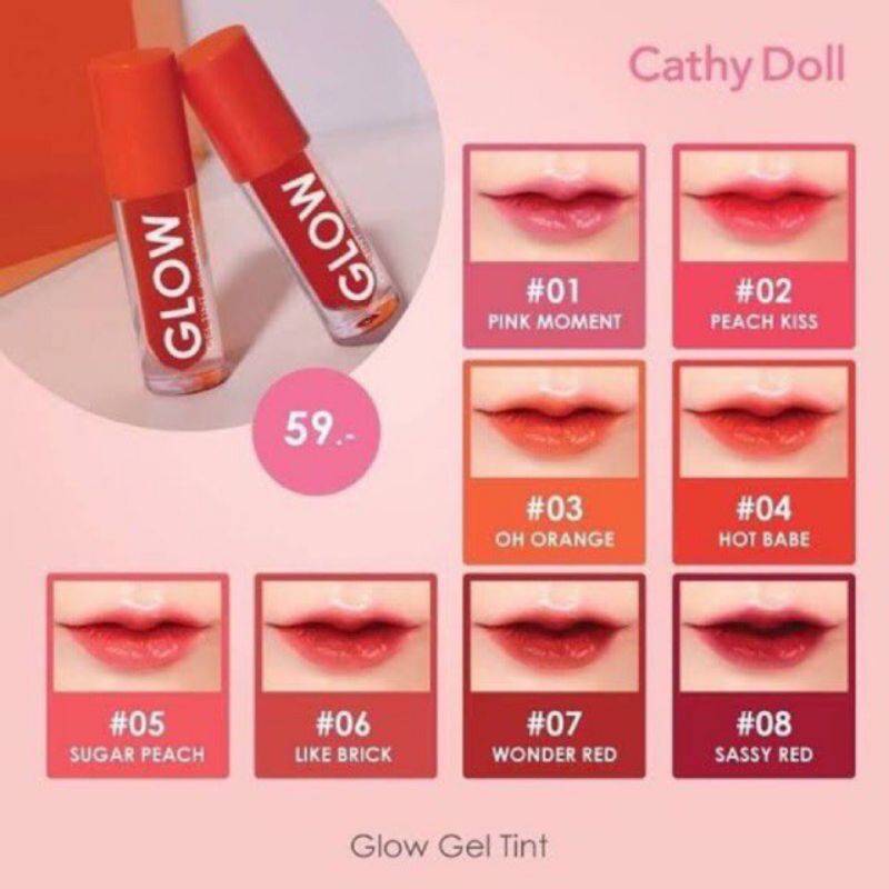 Cathy Doll Liptint Glow gel tint