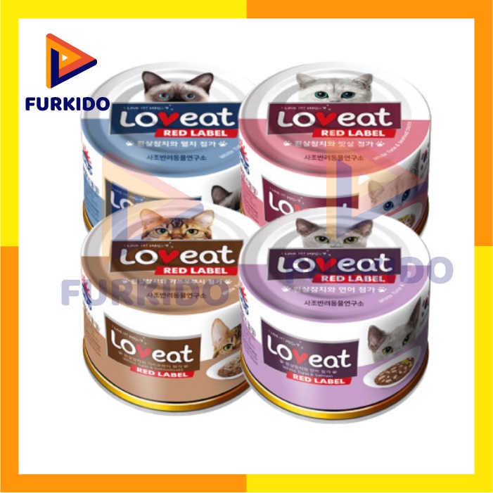 Sajo Loveat Cat Wet Food Can 160 Gr / Makanan Basah Kucing